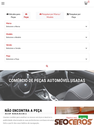 ruisilauto.pt tablet preview