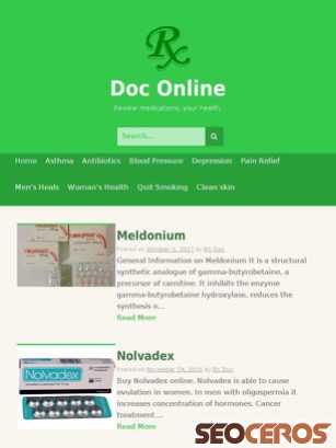 rxdoc.online tablet preview