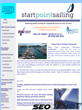 sail-west.co.uk tablet förhandsvisning