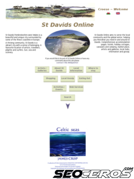 saint-davids.co.uk tablet náhled obrázku