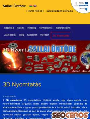 sallaiontode.hu/3d-nyomtatas tablet Vista previa