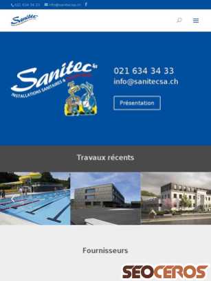 sanitecsa.ch tablet náhled obrázku