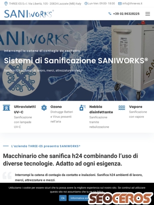 saniworks.it tablet előnézeti kép