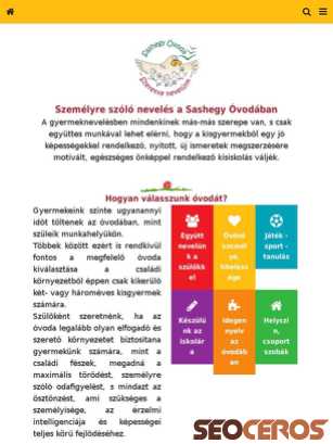sashegyovoda.hu tablet előnézeti kép