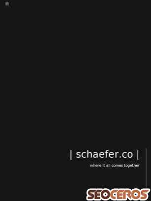 schaefer.co tablet förhandsvisning