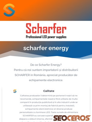 scharfer.ro tablet preview