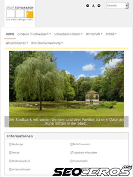 schwabach.de tablet előnézeti kép