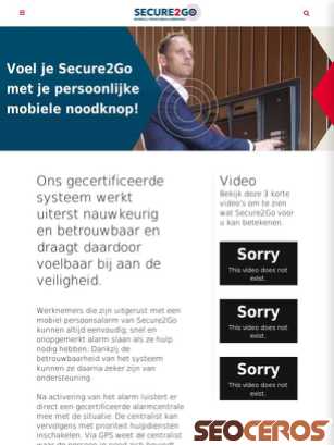 secure2go.nl tablet vista previa
