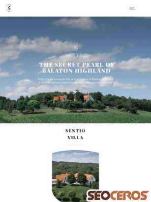 sentio-villa.com tablet náhľad obrázku
