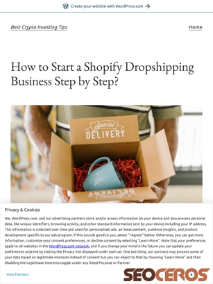seodiger.wordpress.com/2019/12/11/how-to-start-a-shopify-dropshipping-business-step-by-step tablet náhled obrázku
