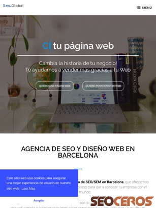 seoglobal.es tablet förhandsvisning