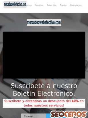 seoyposicionamientoweb.info tablet previzualizare