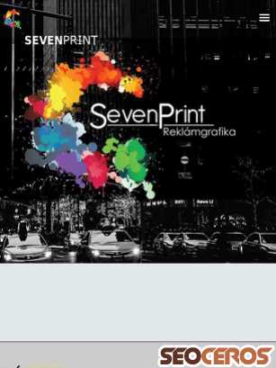 sevenprint.hu tablet náhled obrázku