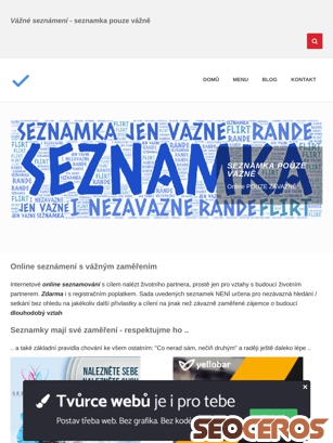 seznamka-rande.wz.cz/vazne-seznameni.html tablet Vista previa
