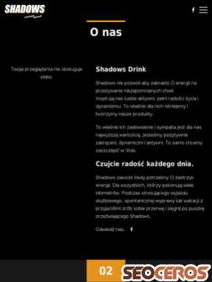 shadowsdrink.pl tablet obraz podglądowy