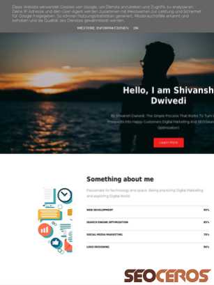 shivanshdwivedi.blogspot.com tablet previzualizare