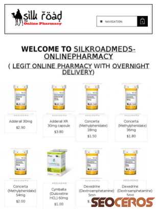 silkroadmeds-onlinepharmacy.com tablet preview