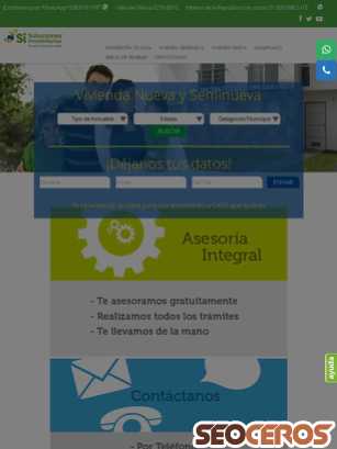 sisolinmobiliarias.com tablet náhľad obrázku
