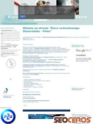 sites.google.com/site/biuroskowronska tablet previzualizare