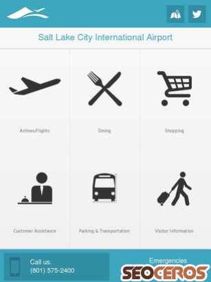 slcairport.com tablet náhľad obrázku