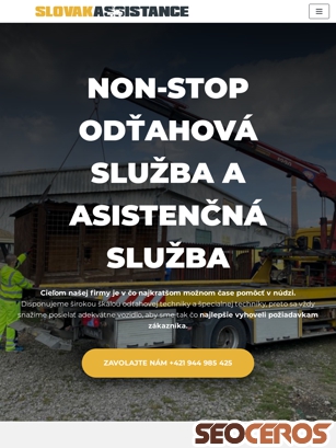 slovakassistance.sk tablet preview
