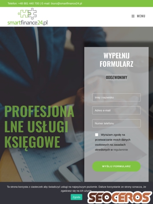 smartfinance24.pl tablet previzualizare