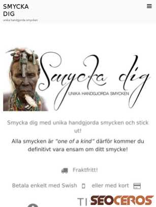 smycka-dig.se tablet előnézeti kép