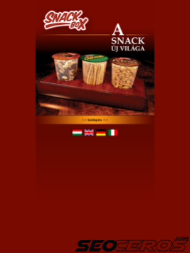 snackbox.hu tablet előnézeti kép