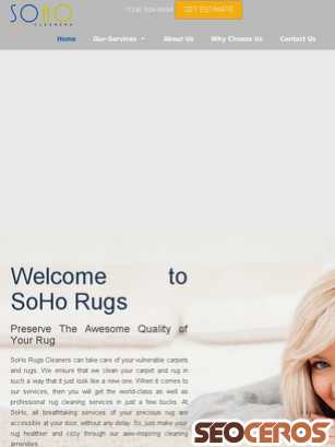 sohorugcleaners.us tablet preview