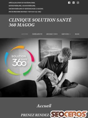 solutionsante360.com tablet förhandsvisning