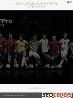 sport-zurnal.webnode.sk tablet előnézeti kép