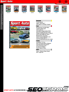 sportauto.hu tablet preview