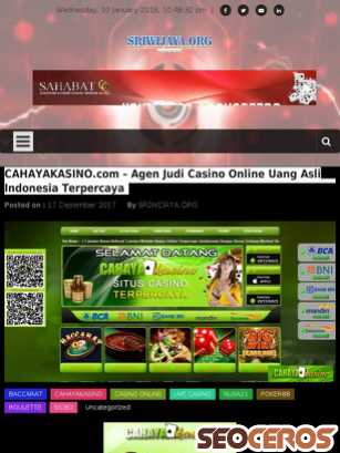 sriwijaya.org/cahayakasino tablet preview