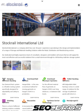 stockrail.co.uk tablet vista previa