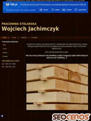 stolarniawj.cba.pl tablet előnézeti kép