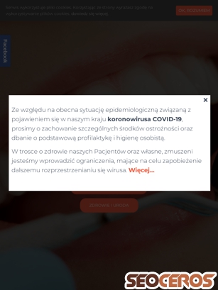 stomatologiawyszynscy.pl tablet vista previa