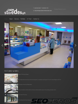 store-design.co.uk tablet Vorschau