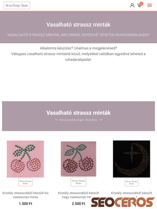 strasszko.hu/vasalhato-strassz-mintak tablet vista previa