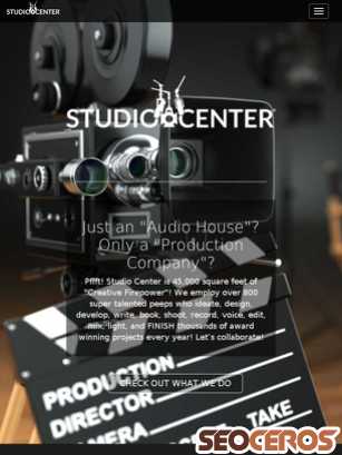 studiocenter.com tablet preview
