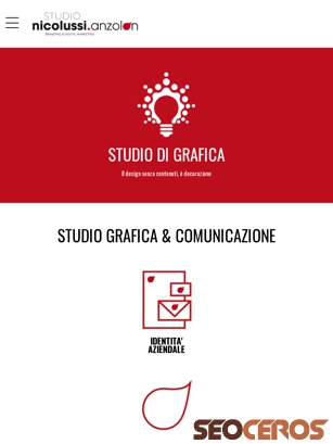 studionicolussi.com/studio-grafico-vicenza-thiene tablet preview