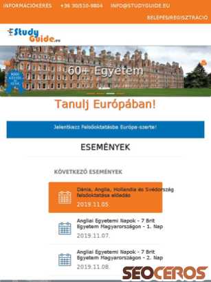 studyguide.eu tablet prikaz slike
