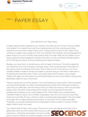supreme-thesis.net/paper-essay.html tablet förhandsvisning
