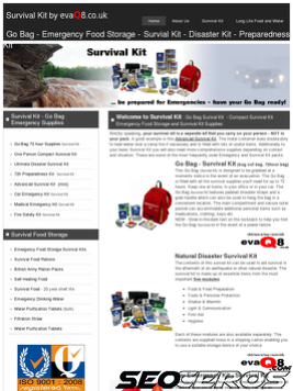 survival-kits.co.uk tablet náhled obrázku