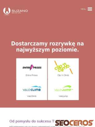 suzano.pl tablet förhandsvisning