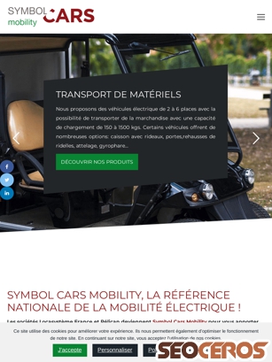 symbolcarsmobility.com tablet 미리보기