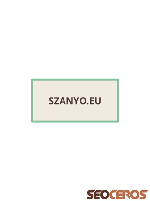 szanyo.eu tablet förhandsvisning