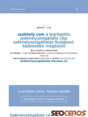 szekhely.com tablet obraz podglądowy
