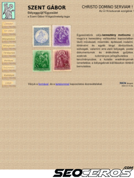 szentgabor.hu tablet előnézeti kép