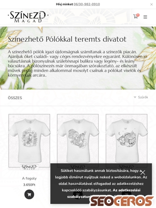 szinezdmagad.hu/szinezok/szinezheto-polok tablet Vorschau