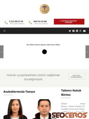 tahanci.av.tr tablet náhľad obrázku